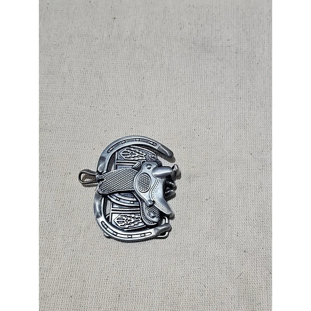 Buckle‎ Rage Cut Out Horse Saddle Belt Buckle Western Americana
